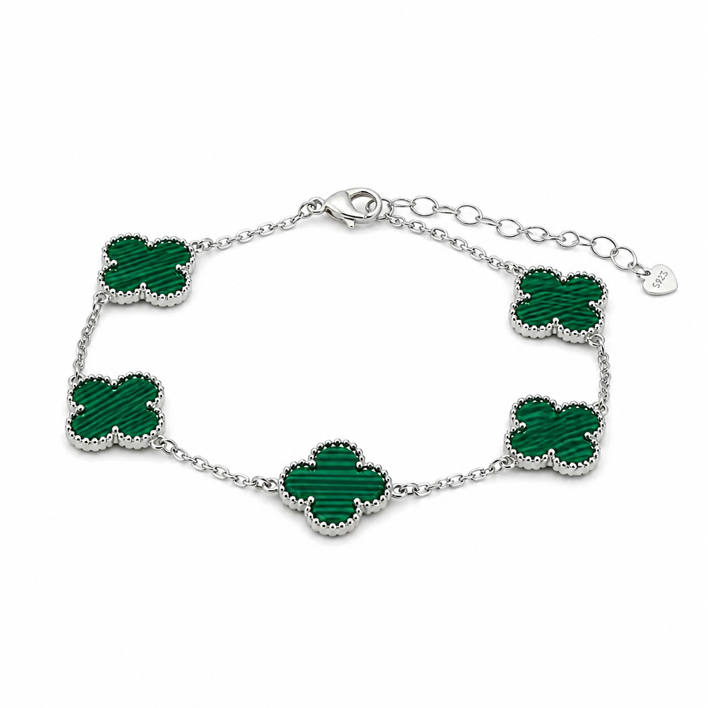Flower bracelet Sterling Silver 925