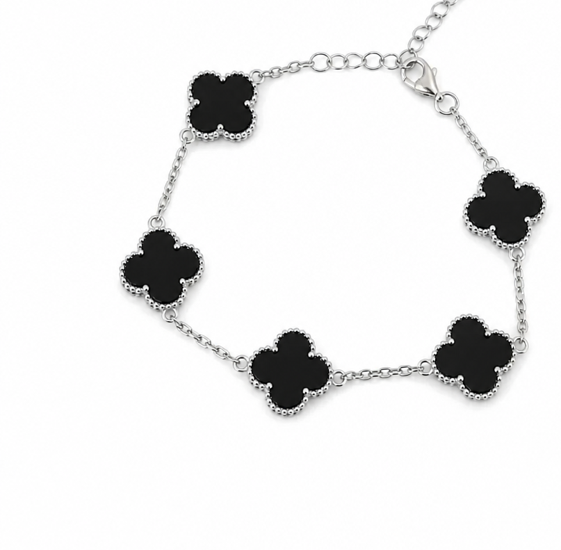 Flower bracelet Sterling Silver 925