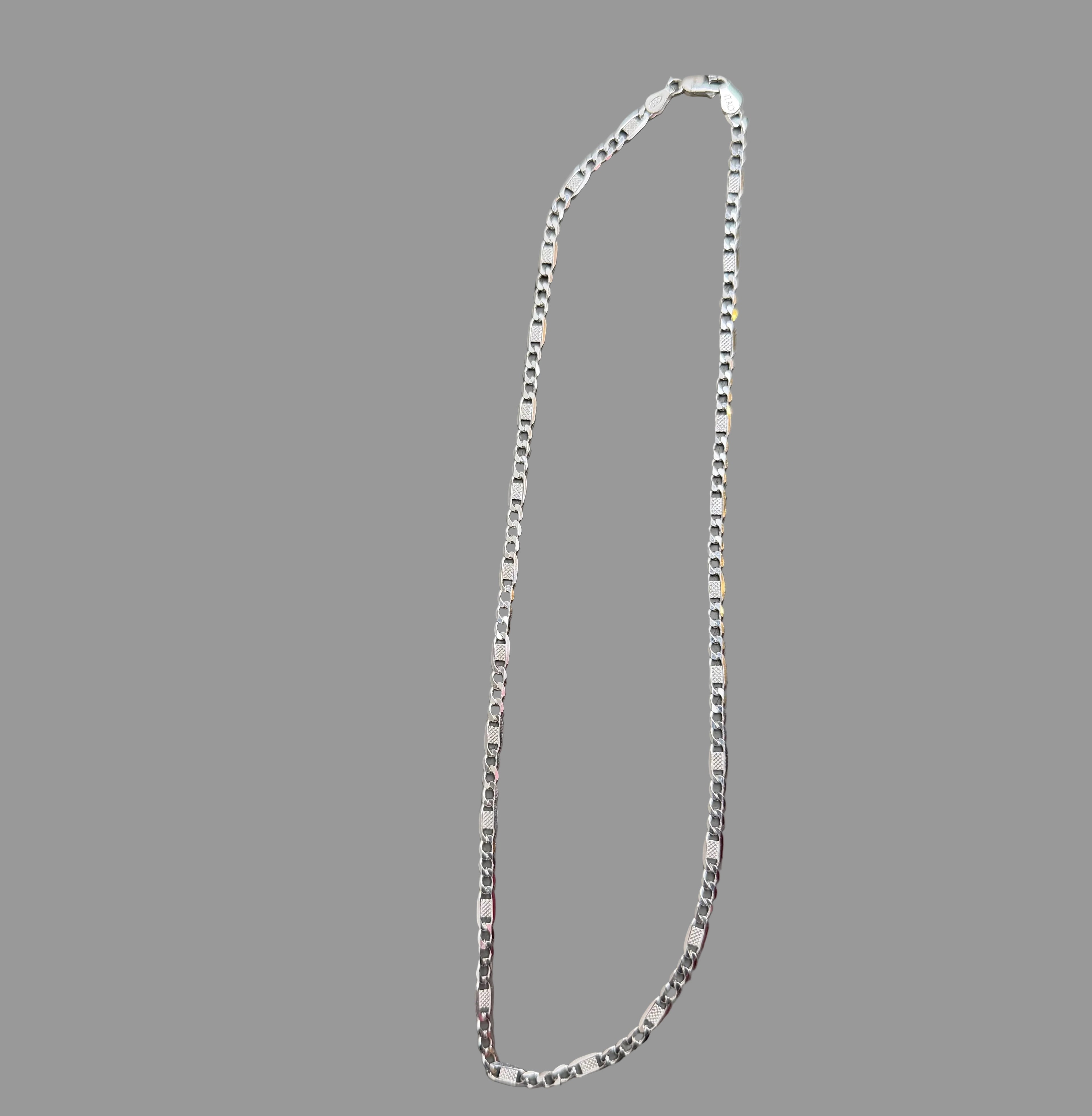 Chain Vale 3+1 925 Sterling Silver 16”