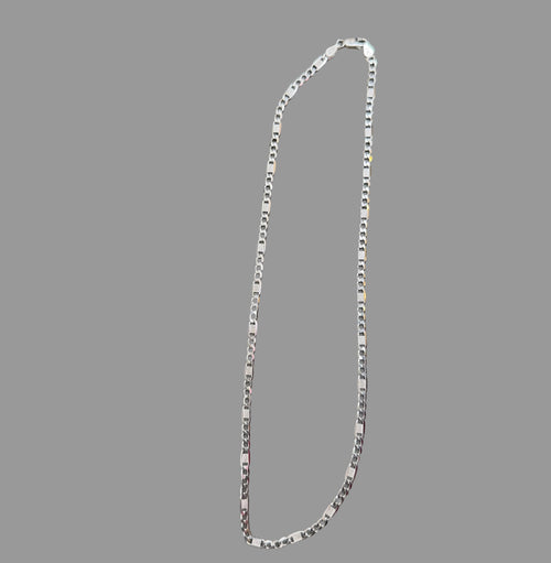Chain Vale 3+1 925 Sterling Silver 16”