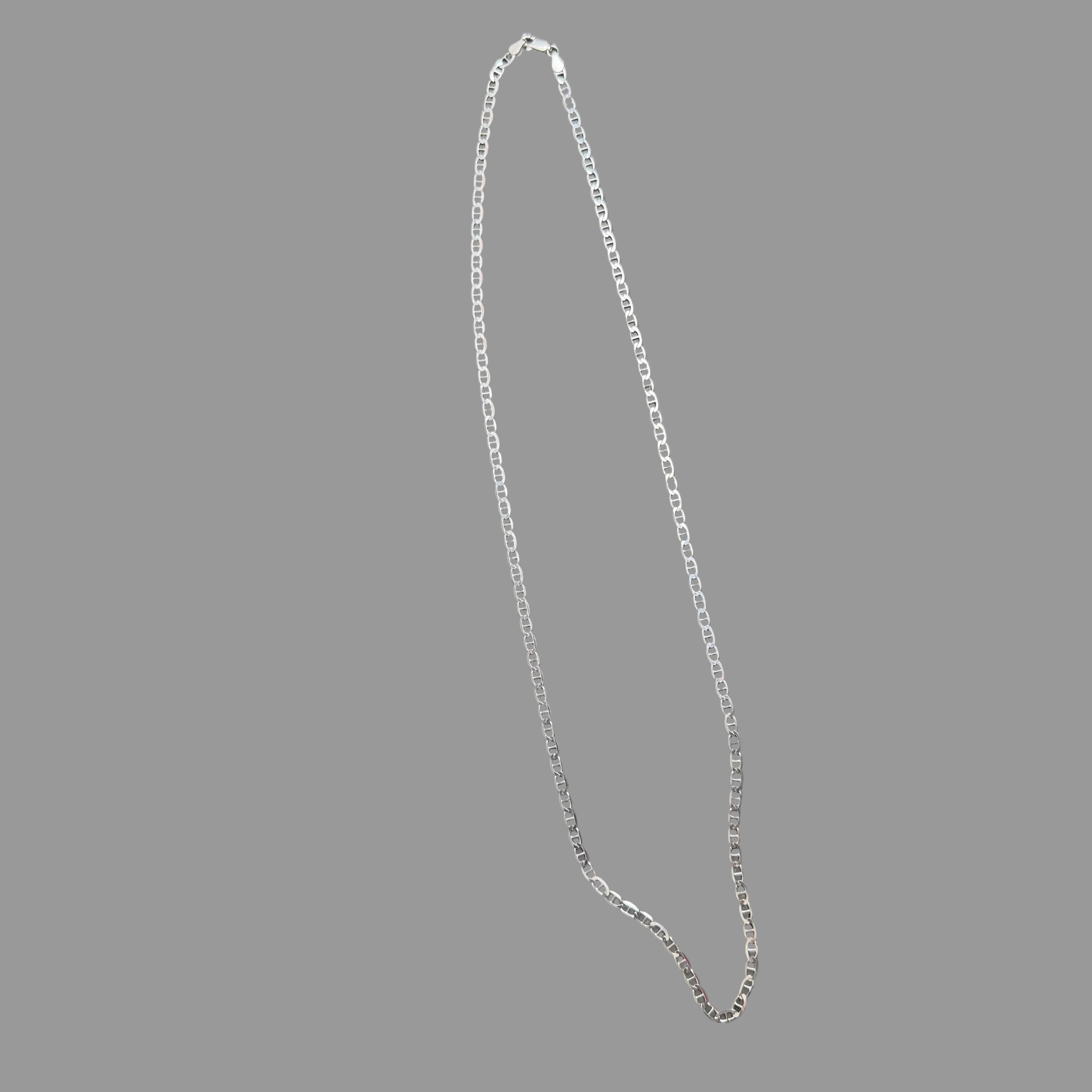 Chain Mariner Sterling Silver 925 24”