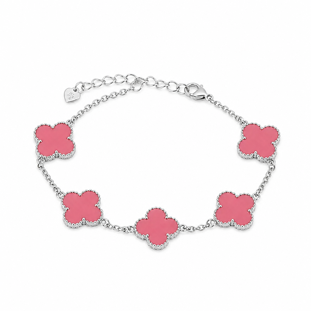 Flower bracelet Sterling Silver 925